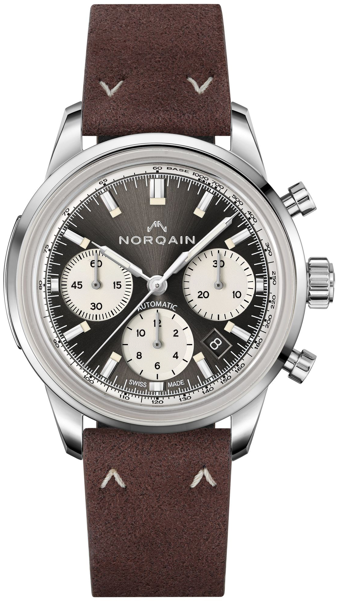 Norqain Herrklocka N2201S22C/T221/20EN.18S Freedom Svart/Läder Ø40 - Norqain