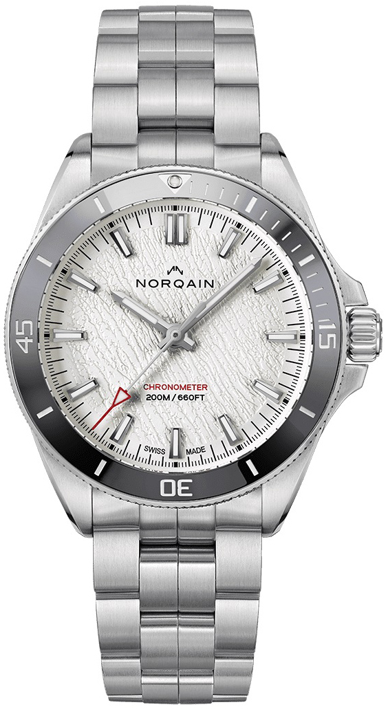 Norqain Herrklocka NN1001SC3CA/GL101.150SS Adventure Vit/Stål Ø40 mm - Norqain