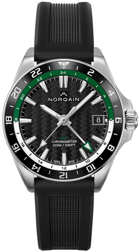 Norqain Herrklocka NN1100SC1CG/BE111/15BR.18S Adventure Svart/Gummi - Norqain