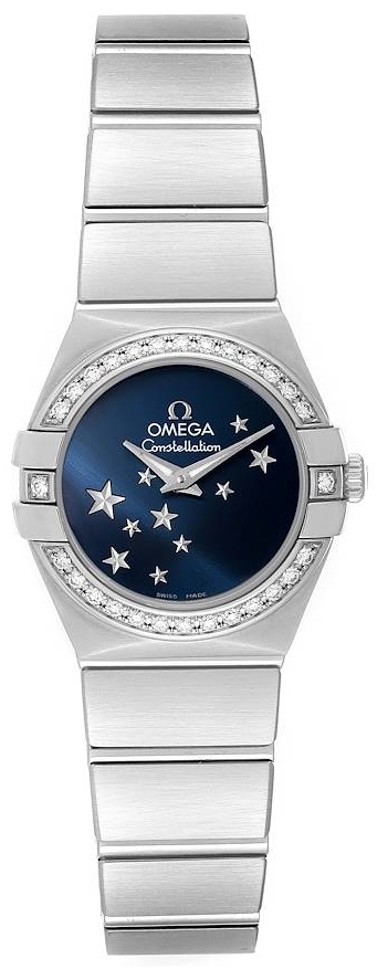 Omega Constellation Quartz 24mm Damklocka 123.15.24.60.03.001 Blå/Stål