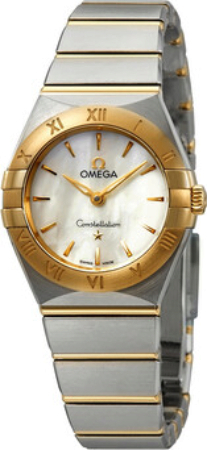 Omega Damklocka 131.20.25.60.05.002 Constellation Quartz 25Mm Vit/18 - Omega