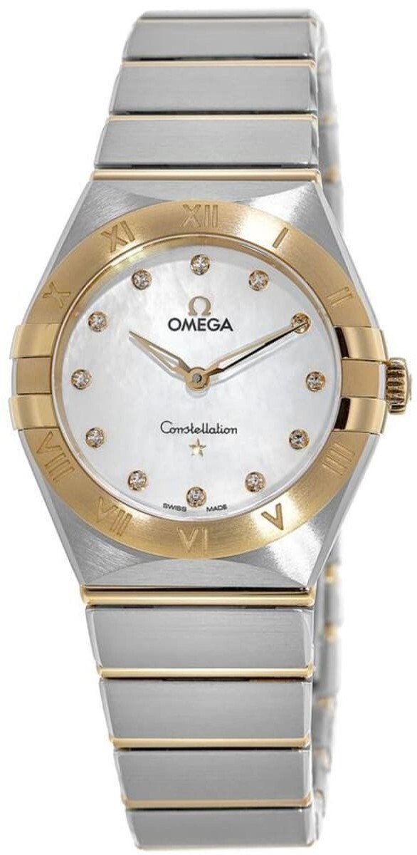 Omega Damklocka 131.20.28.60.55.002 Constellation Quartz 28Mm Vit/18 - Omega