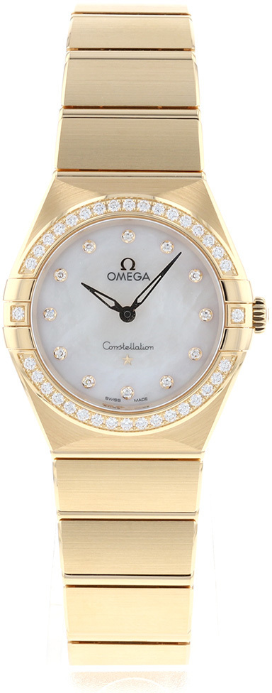 Omega Damklocka 131.55.28.60.55.002 Constellation Quartz 28Mm Vit/18 - Omega