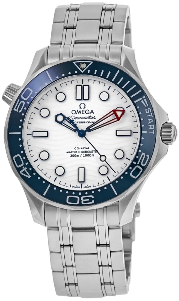 Omega Herrklocka 210.30.42.20.04.002 Seamaster Diver 300M Vit/Stål - Omega