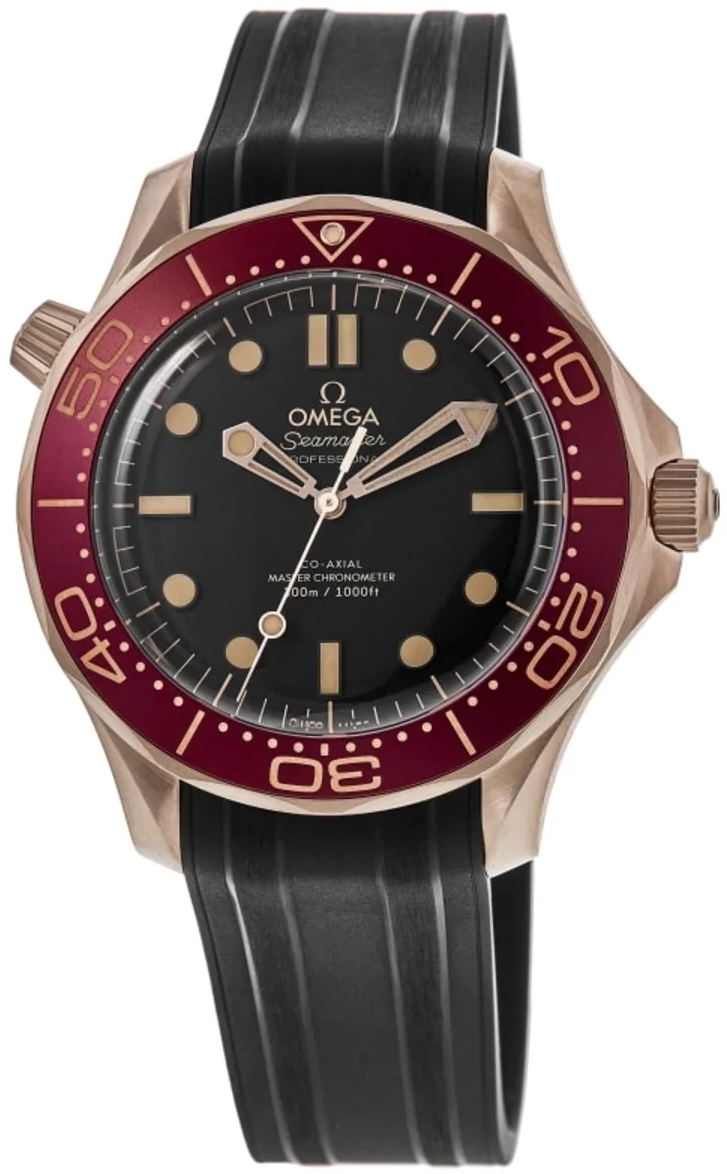 Omega Herrklocka 210.92.42.20.01.003 Seamaster Diver 300m Svart/Gummi
