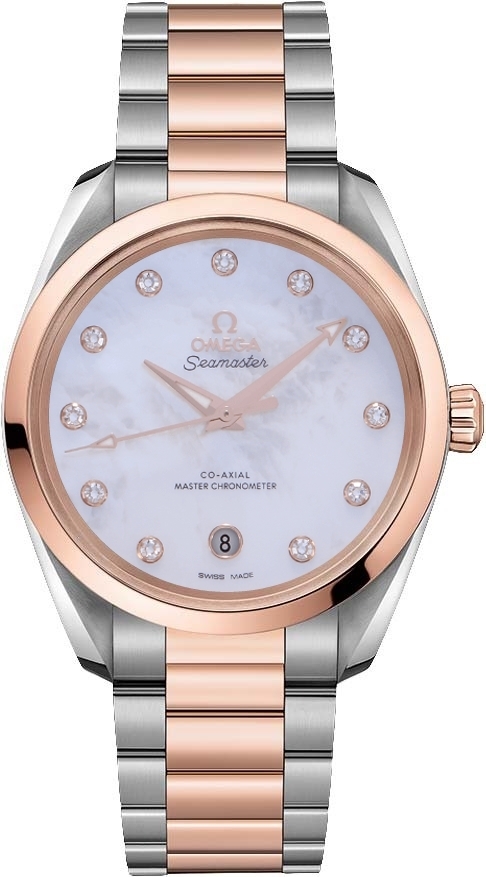 Omega Damklocka 220.20.38.20.55.001 Seamaster Aqua Terra 150M Vit/18 - Omega