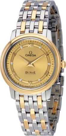 Omega Damklocka 424.20.27.60.58.003 De Ville Prestige Quartz 27.4mm - Omega