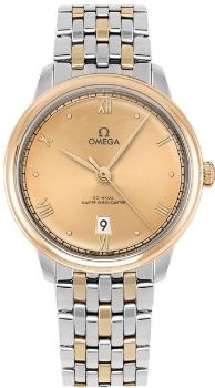 Omega Herrklocka 434.20.40.20.08.001 De Ville Prestige Guld/18 karat - Omega