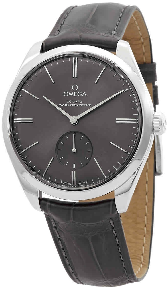 Omega Herrklocka 435.13.40.21.06.001 De Ville Tresor Grå/Läder Ø40 - Omega