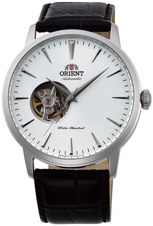 Orient Herrklocka AG02005W Contemporary Vit/Läder Ø41 mm - Orient