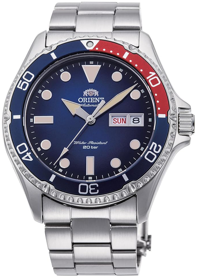 Orient Herrklocka RA-AA0812L39B Mako Iii Bl&aring;/St&aring;l &Oslash;41.8 mm
