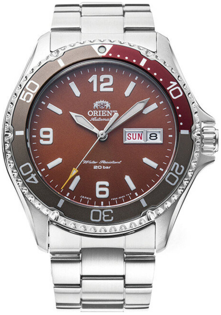 Orient Herrklocka RA-AA0820R39B Mako Iii Röd/Stål Ø41.8 mm
