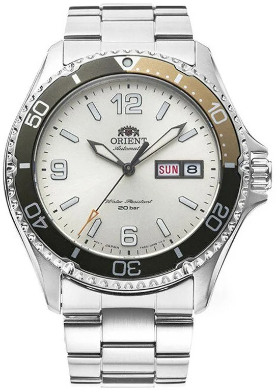 Orient Herrklocka RA-AA0821S Mako Iii Vit/Stål Ø41.8 mm - Orient