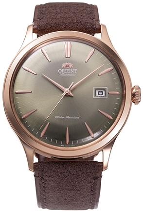 Orient Herrklocka RA-AC0P04Y10B Bambino Gr&ouml;n/L&auml;der &Oslash;42 mm