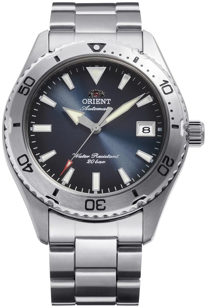 Orient Herrklocka RA-AC0Q14L30B Mako Bl&aring;/St&aring;l &Oslash;39 mm