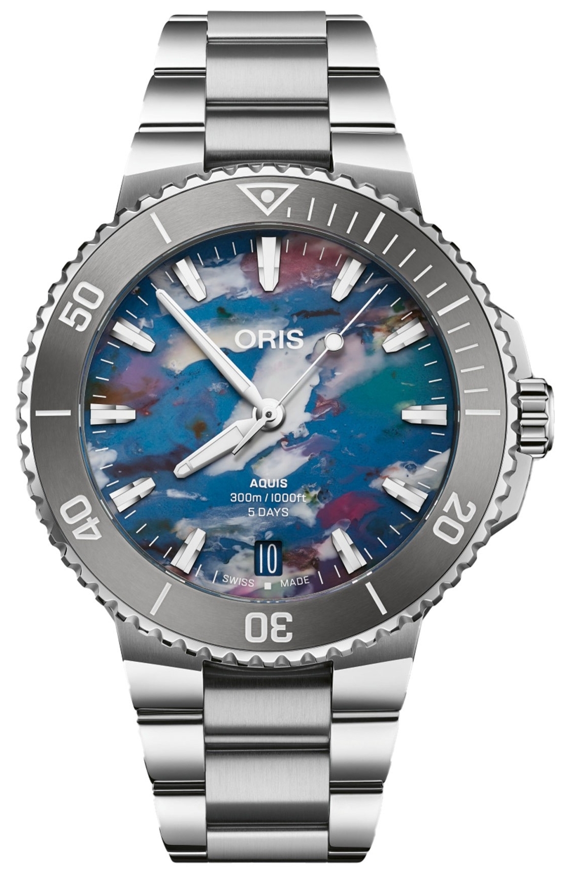 Oris Herrklocka 01 400 7790 4150-07 8 23 02PEB Aquis Upcycle - Oris
