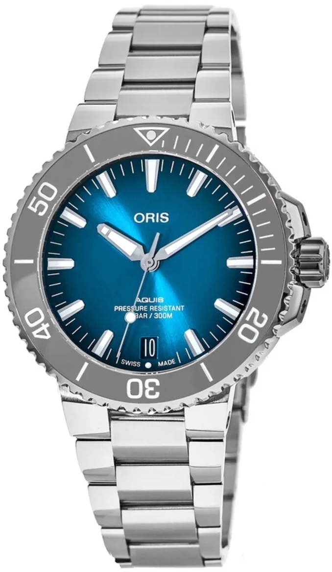 Oris Herrklocka 01 733 7732 4155-07 8 21 05PEB Diving Blå/Stål - Oris