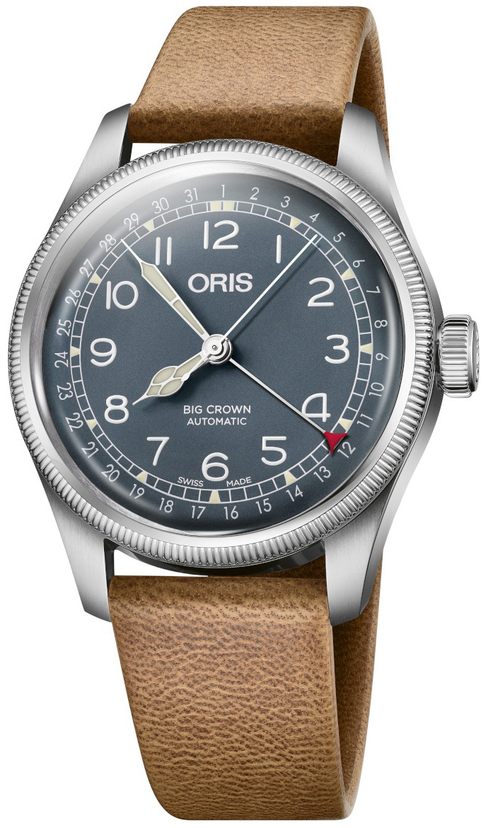 Oris Herrklocka 01 754 7785 4065-07 6 20 10 Big Crown Bl&aring;/L&auml;der