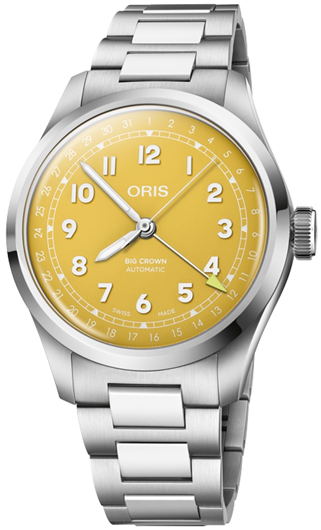 Oris Herrklocka 01 754 7798 4069-07 8 20 06 Big Crown Gul/Stål Ø40 - Oris