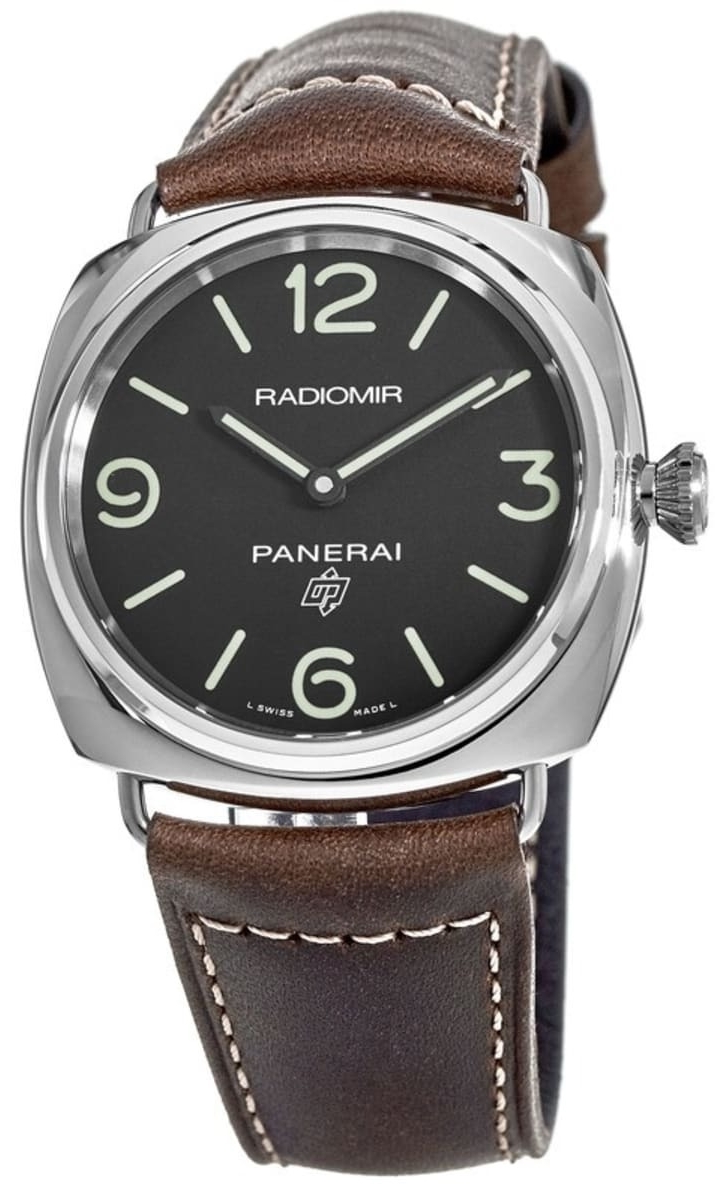 Panerai Herrklocka PAM00753 Radiomir Svart/Läder Ø45 mm - Panerai