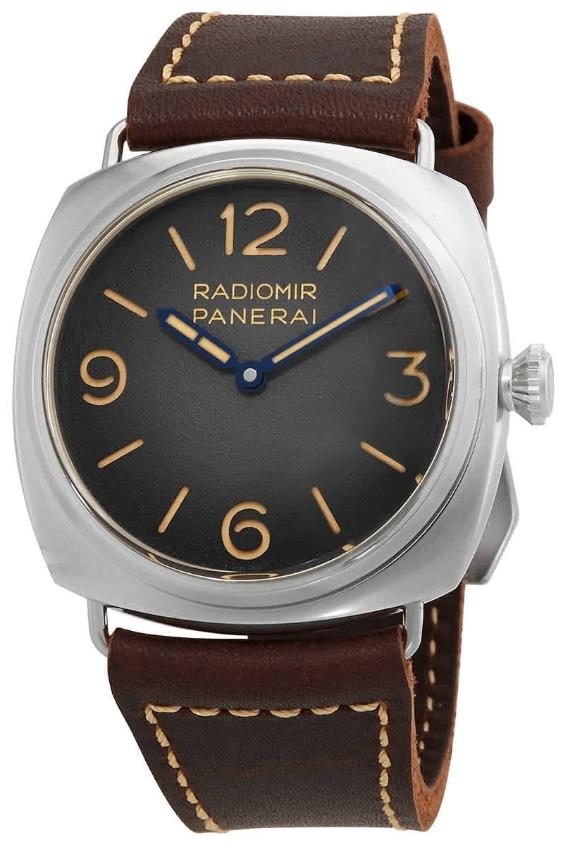Panerai Herrklocka PAM01334 Radiomir Svart/Läder Ø45 mm - Panerai