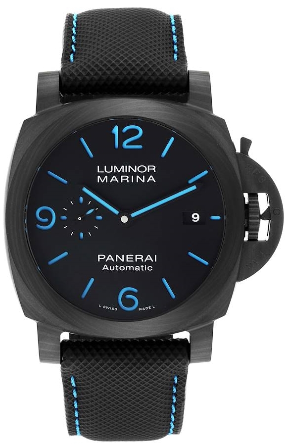 Panerai Herrklocka PAM01661 Luminor Svart/L&auml;der &Oslash;44 mm