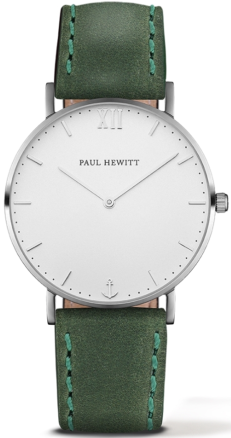 Paul Hewitt Damklocka PH-6455250K Sailor Line Silverfärgad/Läder - Paul Hewitt
