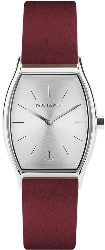 Paul Hewitt Damklocka PH004551 Modern Edge Silverfärgad/Läder Ø28 - Paul Hewitt