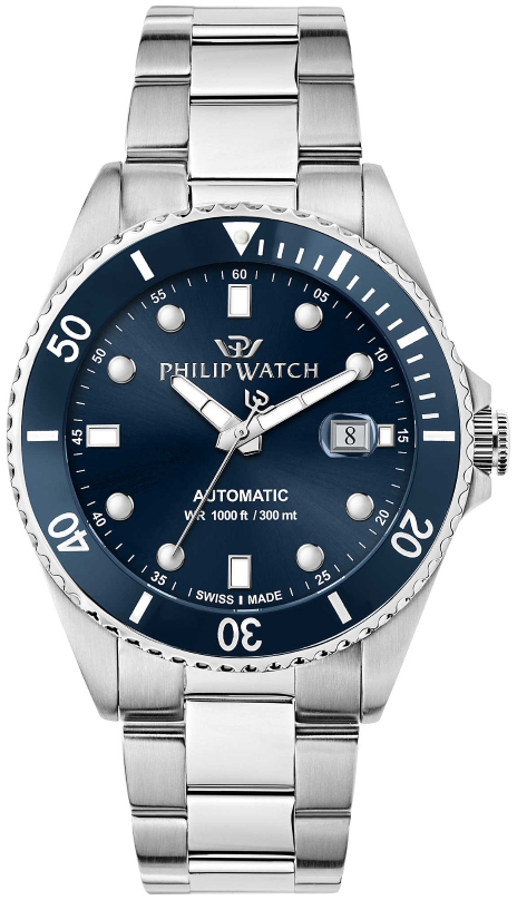 Philip Watch Herrklocka R8223216011 Classic Blå/Stål Ø42 mm - Philip Watch