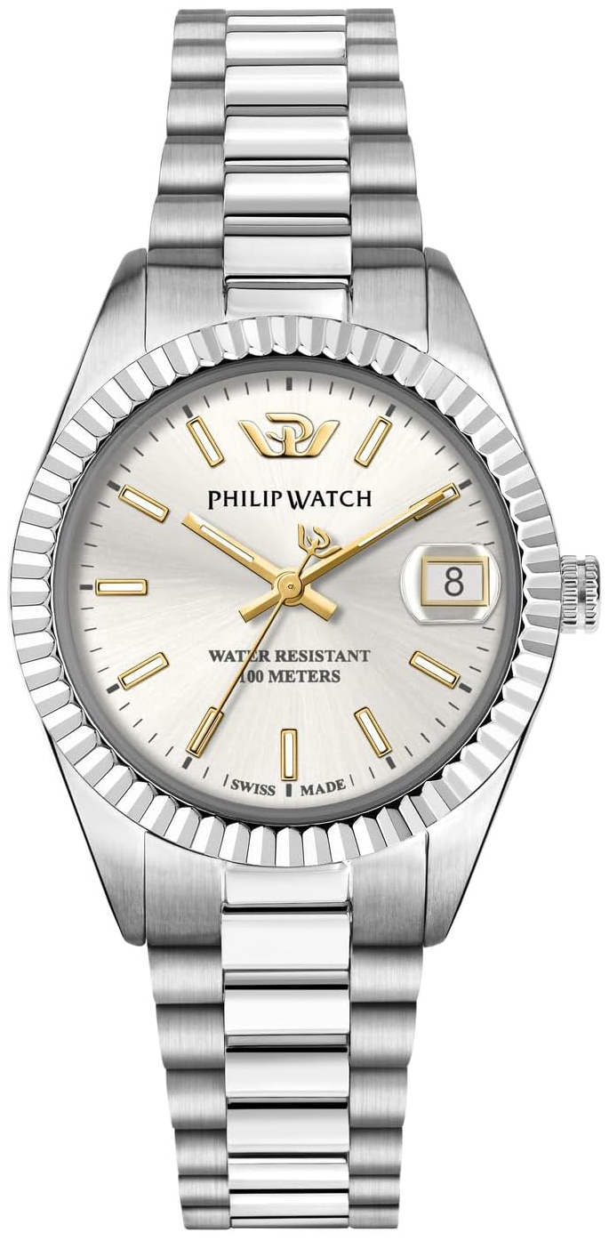 Philip Watch Damklocka R8253597651 Caribe Silverfärgad/Stål Ø28 mm - Philip Watch
