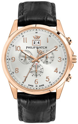 Philip Watch Herrklocka R8271612001 Classic Läder Ø44 mm