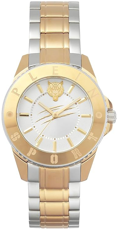 Philipp Plein Damklocka PSKBA0823 Glam Silverfärgad/Gulguldtonat
