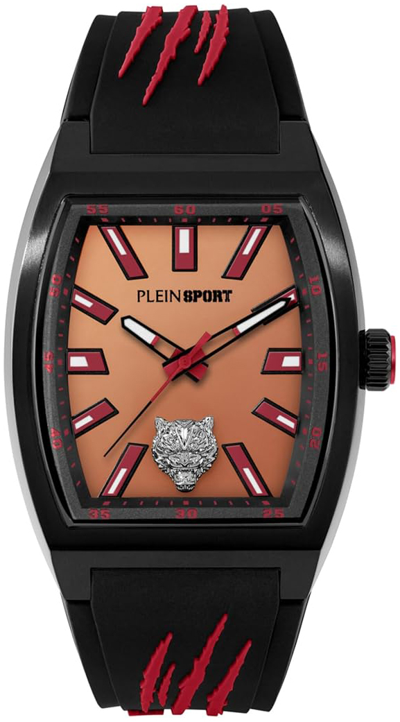 Philipp Plein Herrklocka PSRBA0323 Gaze Orange/Gummi