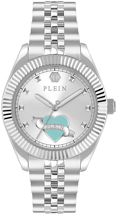 Philipp Plein Damklocka PW2BA1125 Valentine Silverfärgad/Stål Ø38