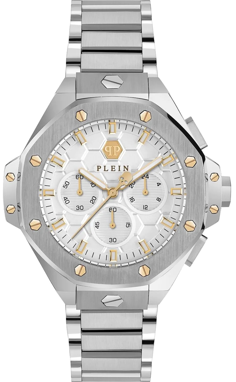 Philipp Plein PWPSA0224 Chrono Royal Silverfärgad/Stål Ø42 mm - Philipp Plein
