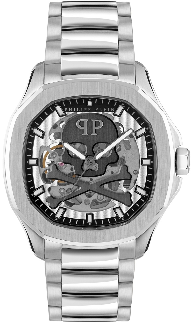 Philipp Plein Herrklocka PWRAA0223 High-Conic Silverfärgad/Stål - Philipp Plein