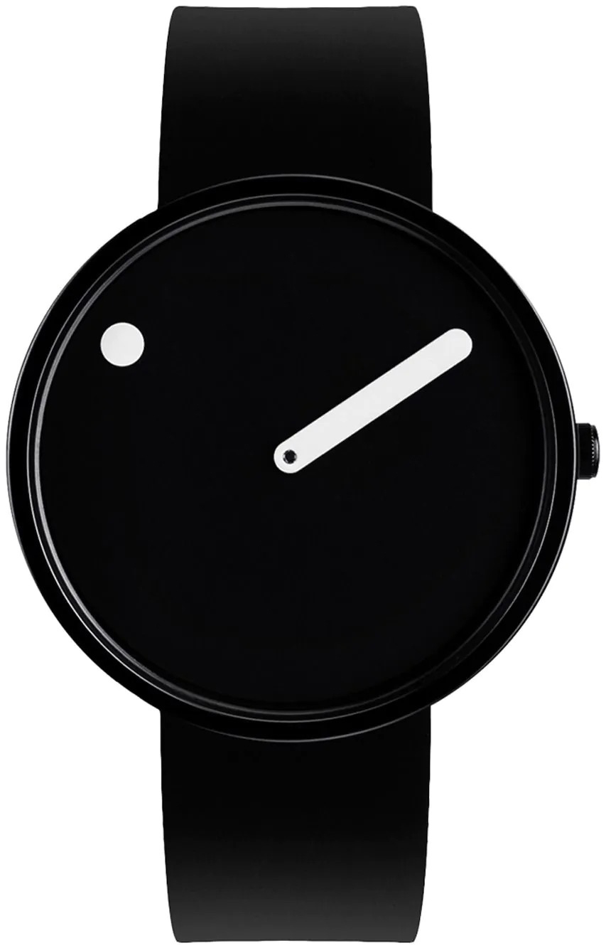 PICTO 43361-0120B Svart/Gummi Ø40 mm