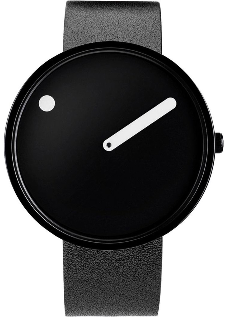 PICTO 43361-4120B Classic Svart/Läder Ø40 mm - PICTO