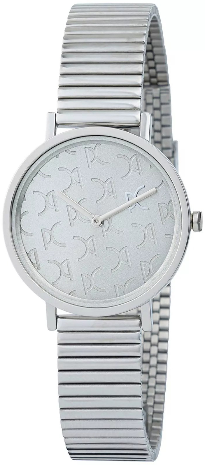 Pierre Cardin Damklocka CBV.1514 Belleville Monogram Grå/Stål Ø31 - Pierre Cardin