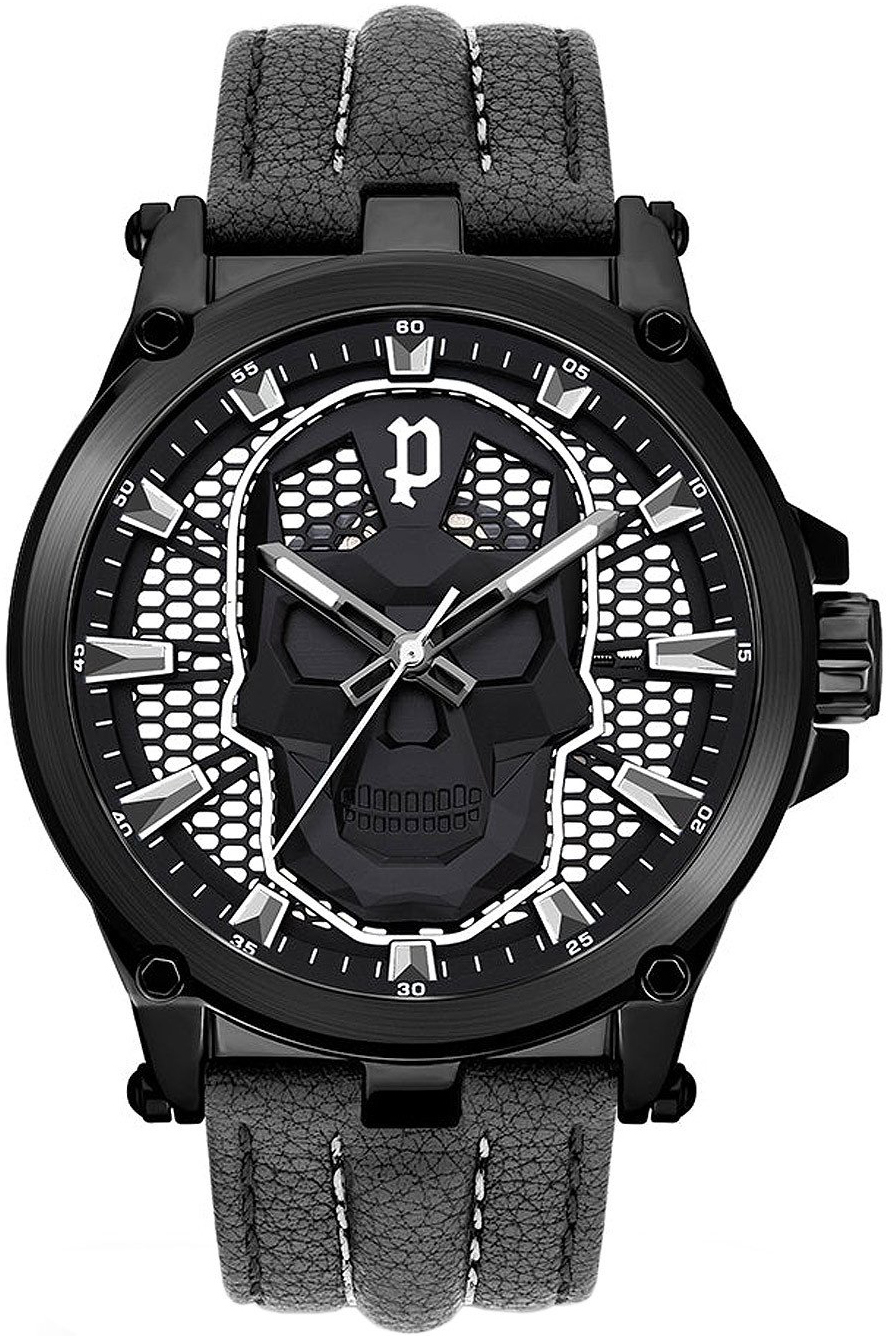 Police Herrklocka PEWJA2108201 Svart/Läder Ø47 mm - Police