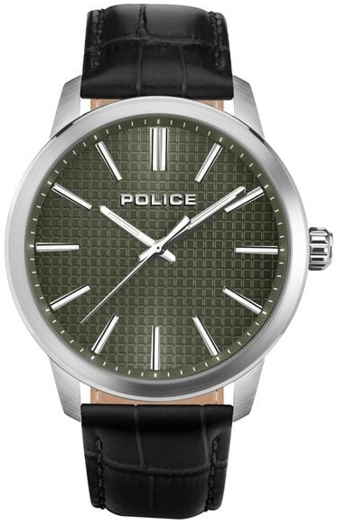 Police Herrklocka PEWJA2207702 Raho Grå/Läder Ø44 mm - Police