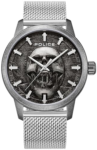 Police Herrklocka PEWJG0005505 Raho Grå/Stål Ø44 mm