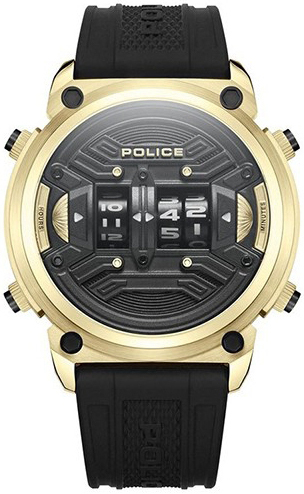Police Herrklocka PEWJP2228501 Classic Gummi Ø50 mm