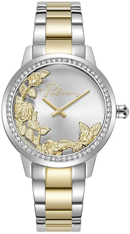 Police Damklocka PEWLG2202241 Mosque Silverfärgad/Gulguldtonat stål - Police