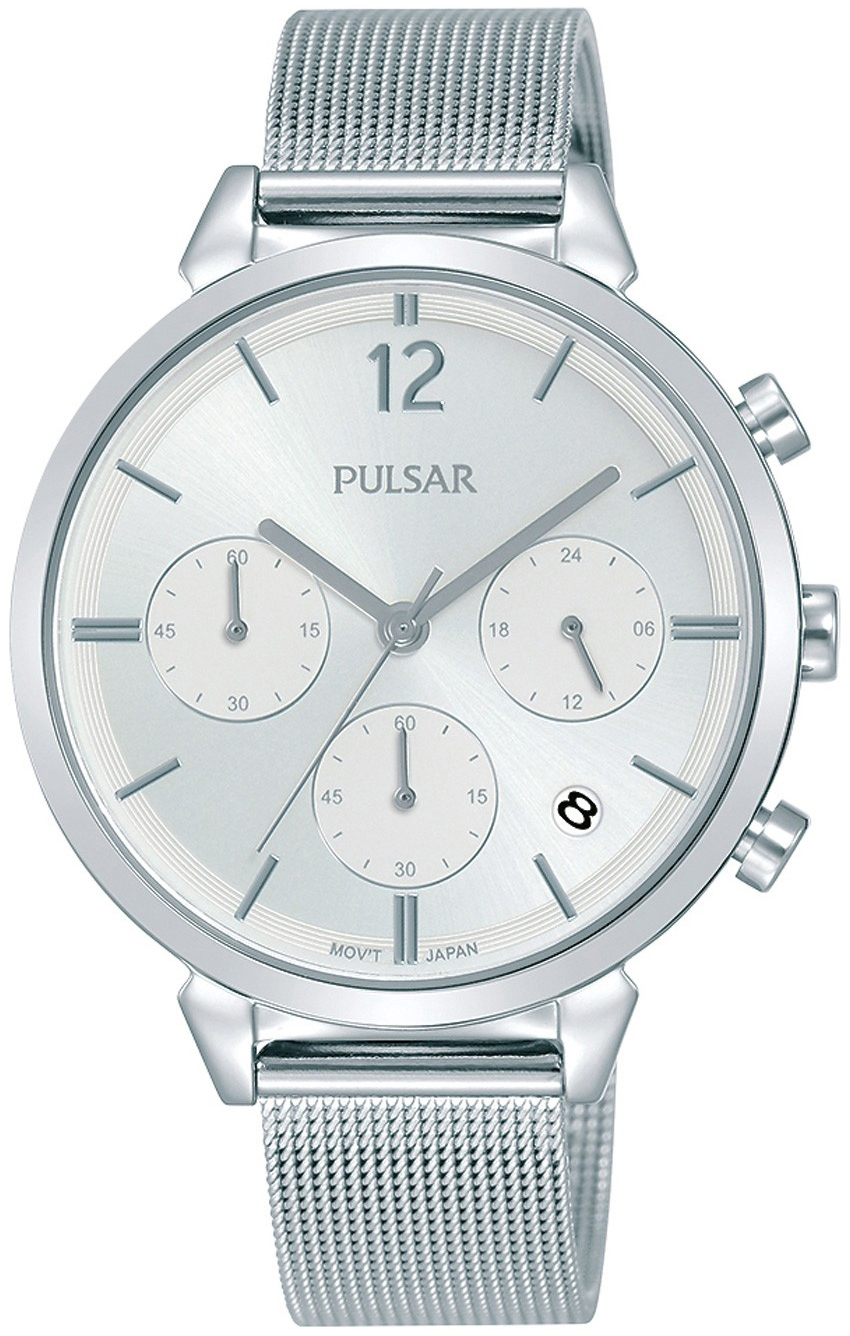 Pulsar Damklocka PT3943X1 Silverfärgad/Stål Ø36 mm - Pulsar