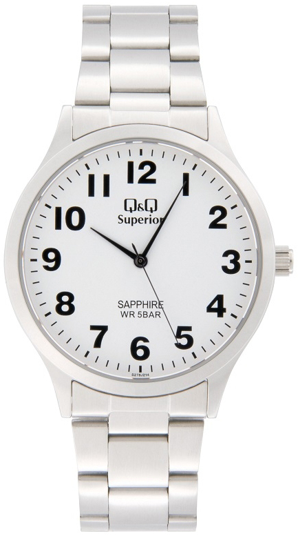 Q&Q Herrklocka S278J214Y Classic Vit/Stål Ø40 mm - Q&Q