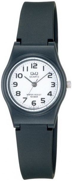 Q&Q Damklocka VP47J005Y Classic Vit/Gummi Ø27 mm - Q&Q