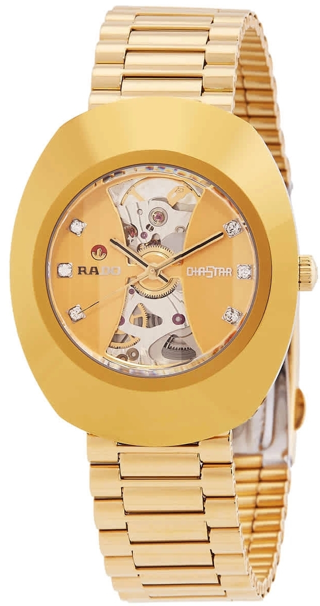 Rado R12064263 Diastar Guld/Gulguldtonat stål Ø35 mm - Rado