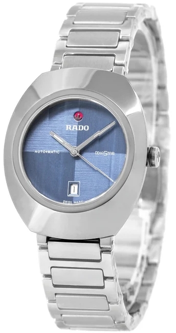 Rado Damklocka R12170343 Diastar Bl&aring;/St&aring;l &Oslash;30 mm