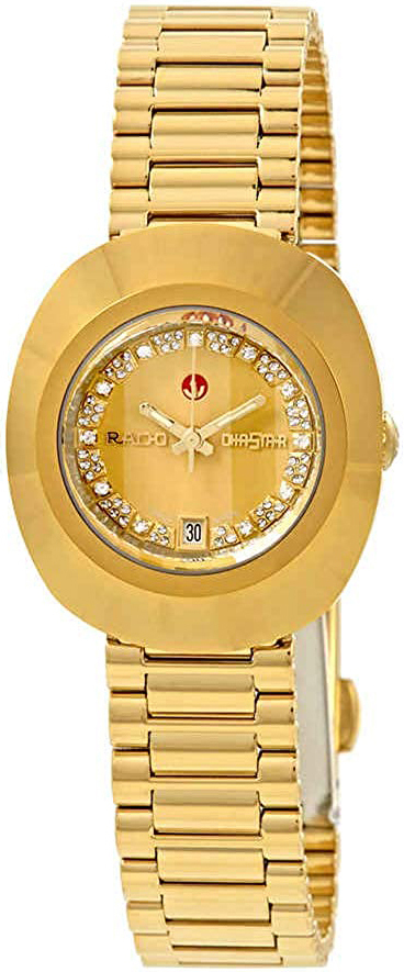 Rado Damklocka R12416673 Diastar Original Guld/Gulguldtonat stål - Rado